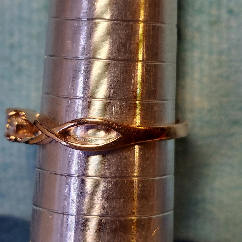 Moissanite Promise Ring - Picture 6 of 12